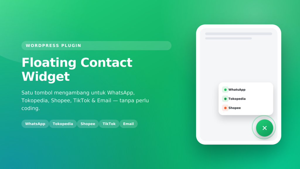 plugin Floating Contact Widget
