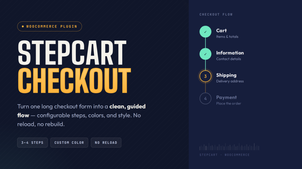 plugin StepCart Checkout for WooCommerce